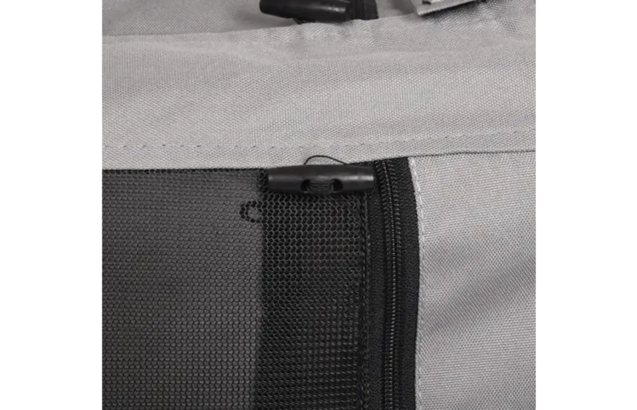 Flamingo Honden Fietskar Juliette grijs/zwart Flamingo Honden Fietskar Juliette grijs/zwart