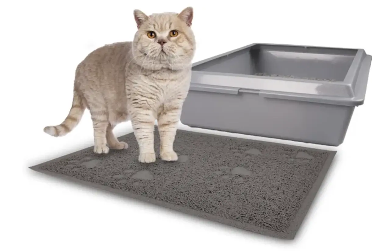 Flamingo Kattenbak mat 40 x 30 cm