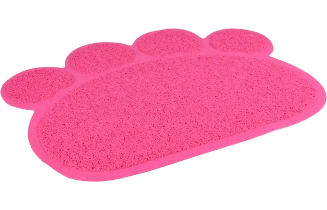 Flamingo Kattenbak mat Paw Pitou roze