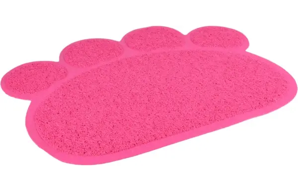Flamingo Kattenbak mat Paw Pitou roze