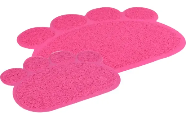 Flamingo Kattenbak mat Paw Pitou roze