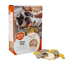 Duvo+ Biscuit Zoo Mix 500 gram