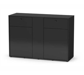 Aquatlantis Terrarium Meubel zwart 132 x 45 cm Aquatlantis Terrarium Meubel zwart 132 x 45 cm