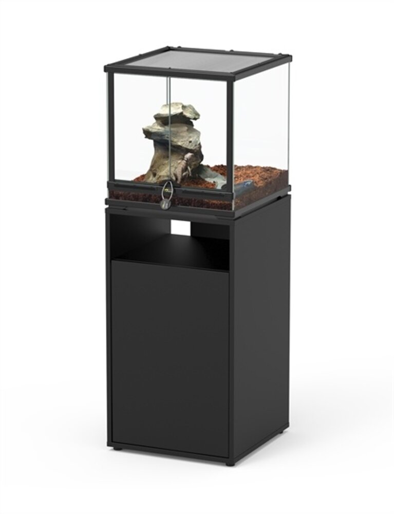 Aquatlantis Terrarium Meubel zwart 45 x 45 cm Aquatlantis Terrarium Meubel zwart 45 x 45 cm