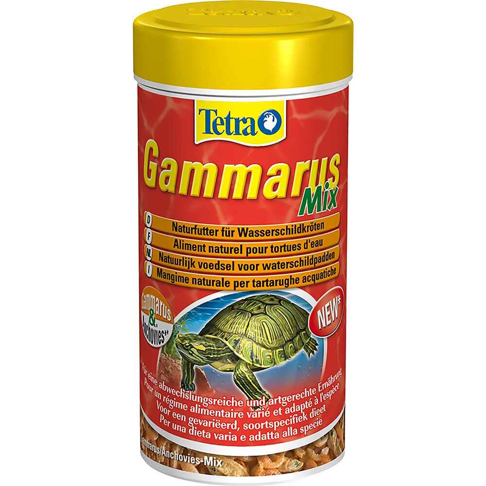 Tetra Gammarus Natuurlijk Voedsdel voor Waterschildpadden 250 ML Tetra Gammarus Natuurlijk Voedsdel voor Waterschildpadden 250 ML