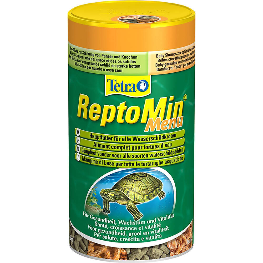 Tetra Reptomin Hoofdmenu voor Waterschildpadden 250 ML Tetra Reptomin Hoofdmenu voor Waterschildpadden 250 ML