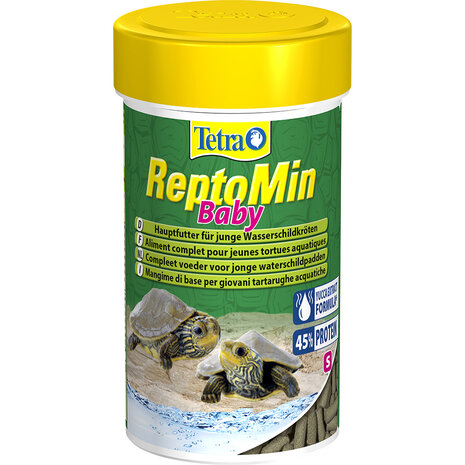 Tetra Reptomin Baby Hoofdmenu voor Jonge Waterschildpadden 100 ML