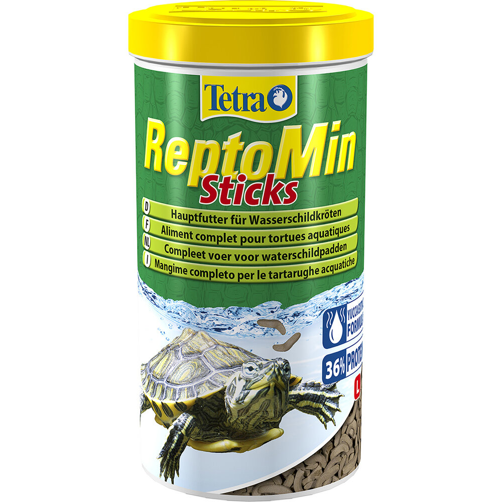 Tetra Reptomin Sticks Hoofdmenu voor Waterschildpadden 1 Liter Tetra Reptomin Sticks Hoofdmenu voor Waterschildpadden 1 Liter