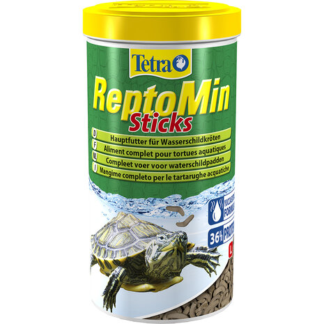 Tetra Reptomin Sticks Hoofdmenu voor Waterschildpadden 1 Liter Tetra Reptomin Sticks Hoofdmenu voor Waterschildpadden 1 Liter