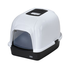 EBI Kattenbak Eclipse 60 zwart/wit EBI Kattenbak Eclipse 60 zwart/wit