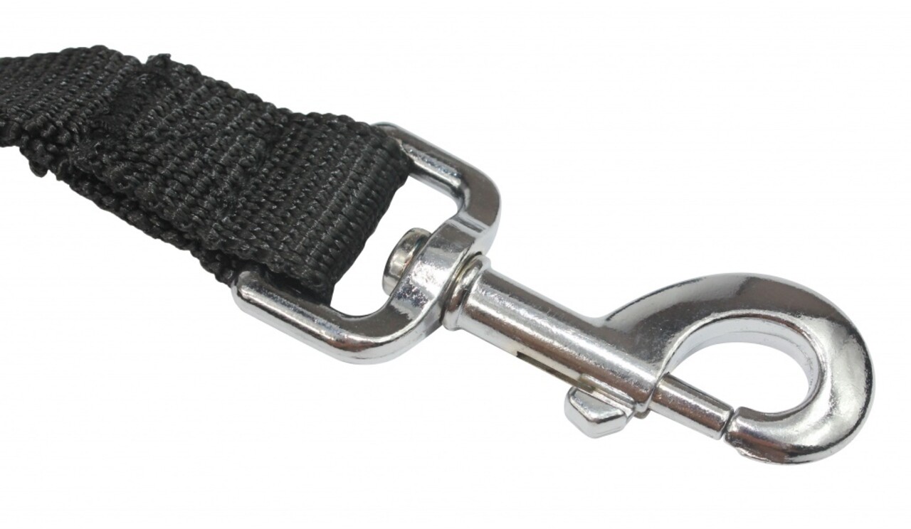 Pet Nova Hondenriem Bungee Zwart