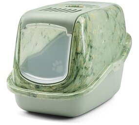 Savic Kattenbak Nestor Marble green Savic Kattenbak Nestor Marble green