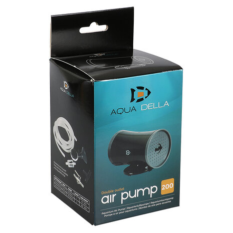 Aqua Della Air Pump 200 zwart