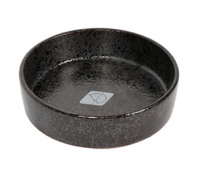 D&D Jasper Kat Eet- en Drinkkom black D&D Jasper Kat Eet- en Drinkkom black