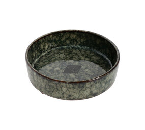 D&D Jasper Kat Eet- en Drinkkom green marble D&D Jasper Kat Eet- en Drinkkom green marble