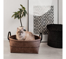 D&D Vilten Kattenmand Monique bruin D&D Vilten Kattenmand Monique bruin