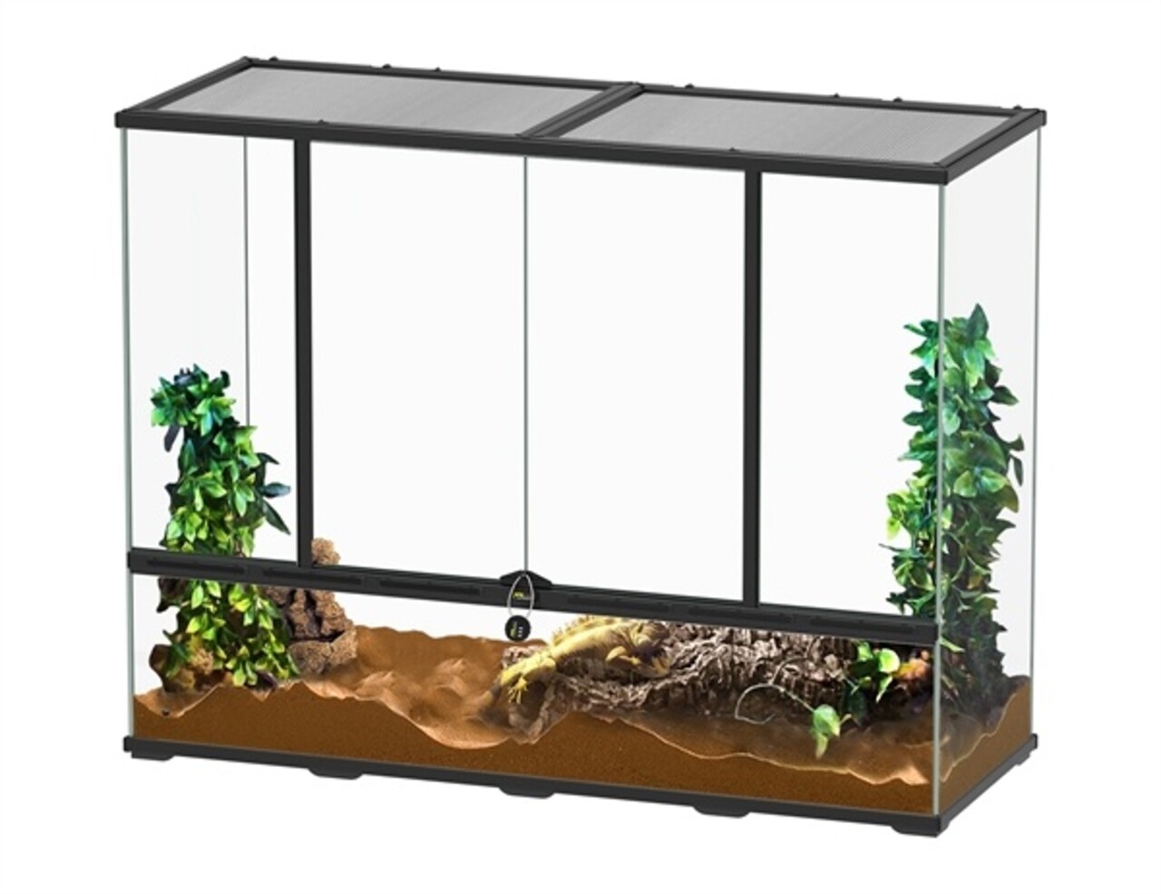 Aquatlantis Smart Line Terrarium zwart 118 x 45 x 90 cm Aquatlantis Smart Line Terrarium zwart 118 x 45 x 90 cm