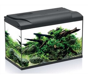 HS Aqua Aquarium Platy 70 LED zwart HS Aqua Aquarium Platy 70 LED zwart