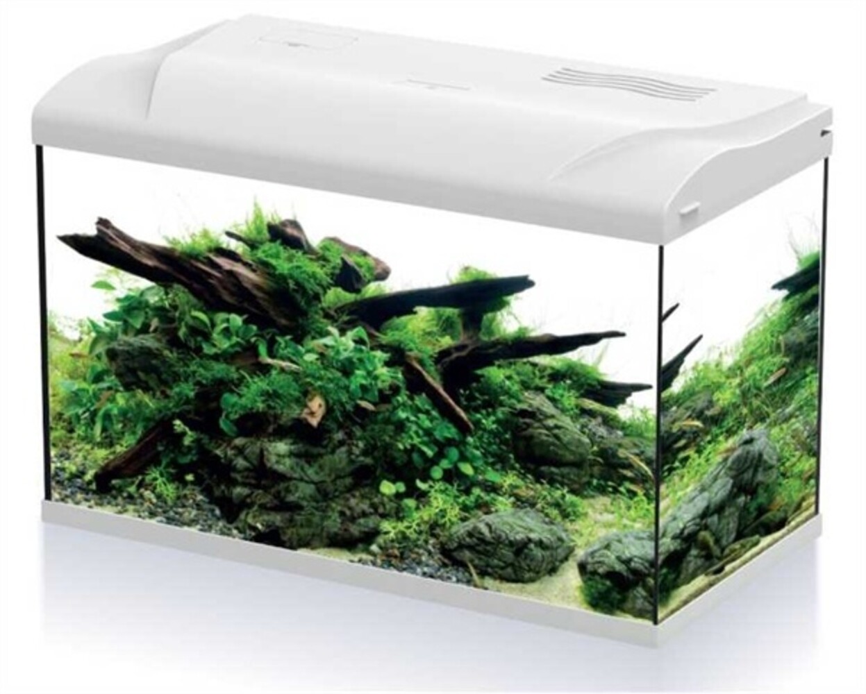 HS Aqua Aquarium Platy 70 LED wit HS Aqua Aquarium Platy 70 LED wit