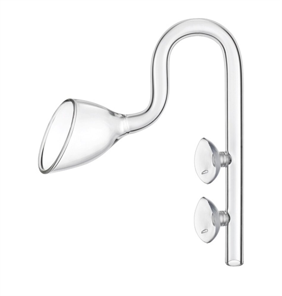 HS Aqua Glazen Uitstroombuis Lily