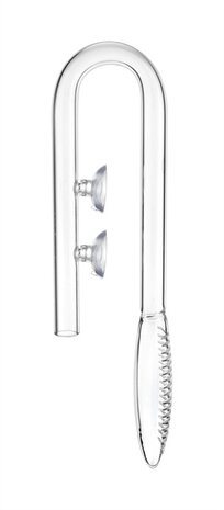 HS Aqua Glazen Aanzuigbuis Bold