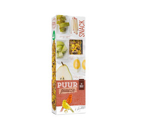 Witte Molen Puur Pauze Sticks Kanarie Appel & Peer Witte Molen Puur Pauze Sticks Kanarie Appel & Peer