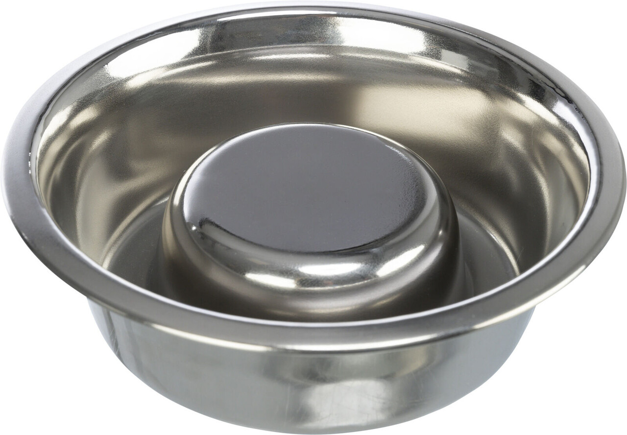 Trixie Slow Feeding RVS voerbak