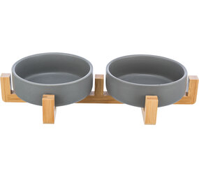 Trixie Dinnerset Kermaiek Bamboe houder