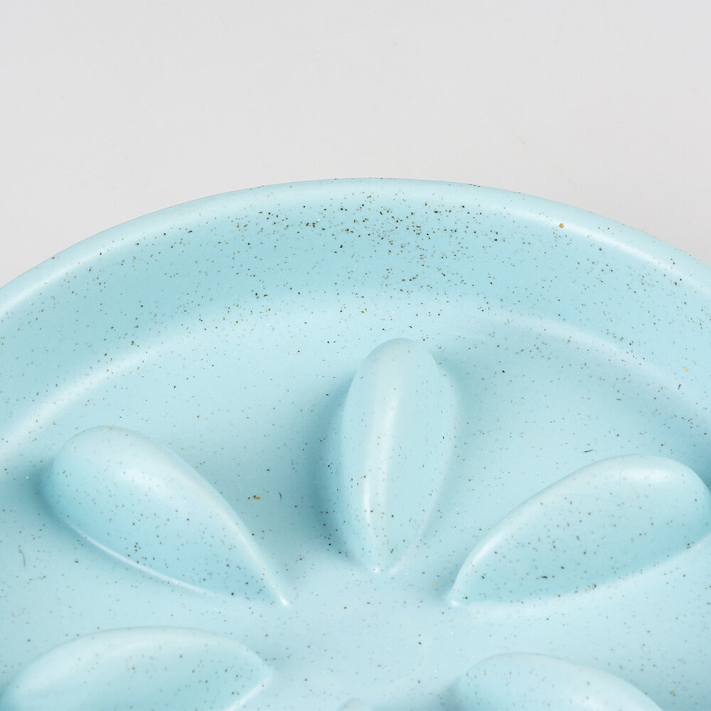 Duvo+ Keramische Schrokbak Stone Speckle turquoise