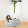 Duvo+ Snug Extra Dik Donut Bed lichtgrijs Duvo+ Snug Extra Dik Donut Bed lichtgrijs