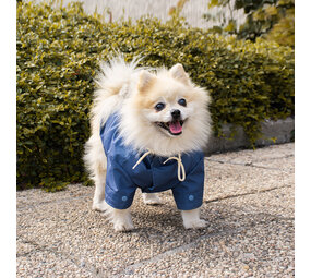 Duvo+ Hondenregenjas Parka blauw Duvo+ Hondenregenjas Parka blauw