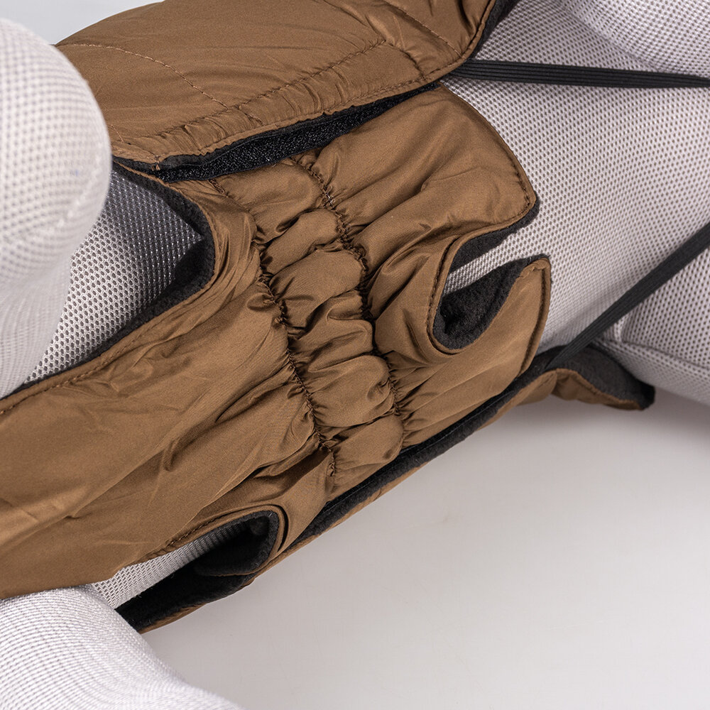 Duvo+ Hondenjas Fluffy Kap Kaki