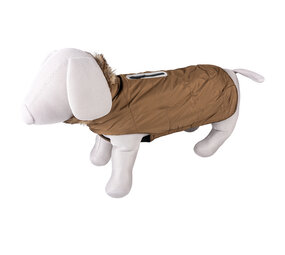 Duvo+ Hondenjas Fluffy Kap Kaki Duvo+ Hondenjas Fluffy Kap Kaki