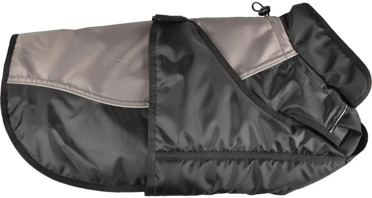 Flamingo Winterjas Hond Zane zwart