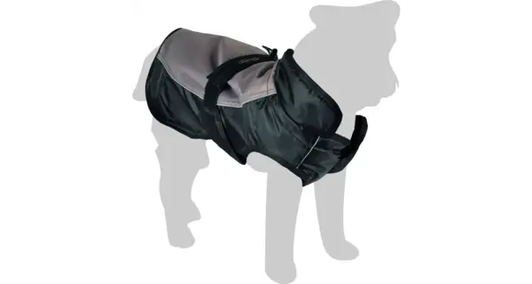 Flamingo Winterjas Hond Zane zwart