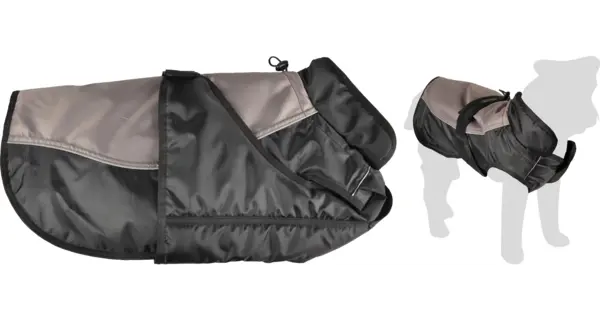 Flamingo Winterjas Hond Zane zwart