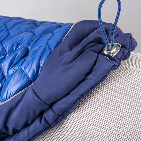 Duvo+ Hondenjas Hi Vis Quilt blauw Duvo+ Hondenjas Hi Vis Quilt blauw