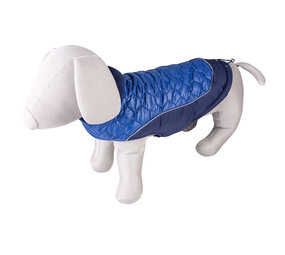 Duvo+ Hondenjas Hi Vis Quilt blauw Duvo+ Hondenjas Hi Vis Quilt blauw