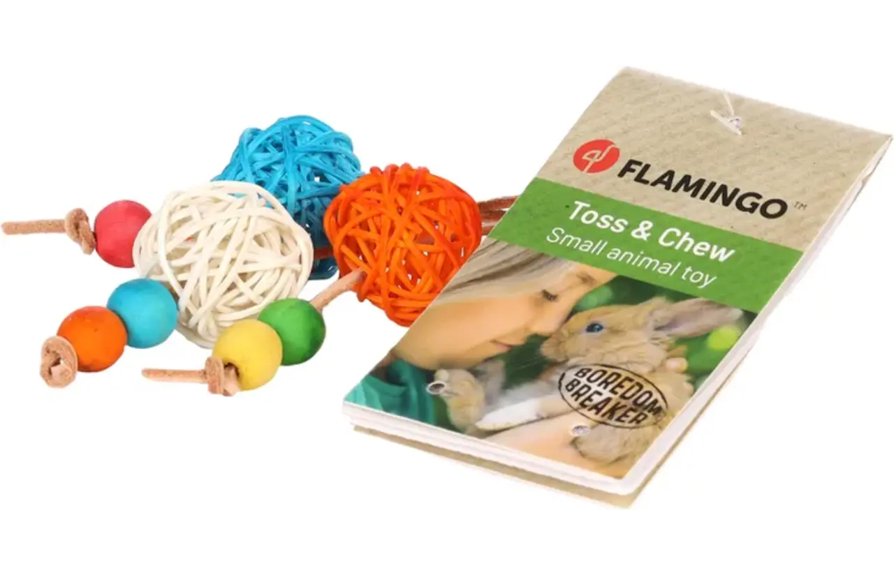 Flamingo Knaagdierspeelgoed Qai Flamingo Knaagdierspeelgoed Qai