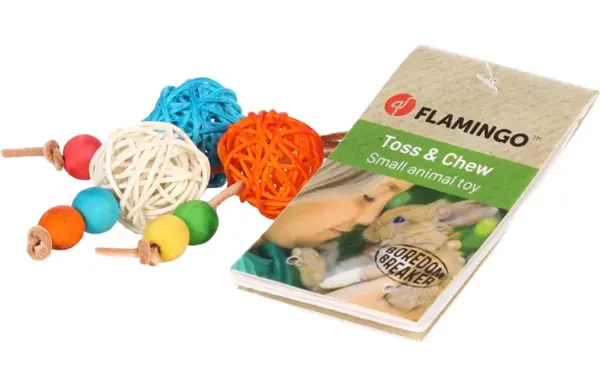 Flamingo Knaagdierspeelgoed Qai Flamingo Knaagdierspeelgoed Qai