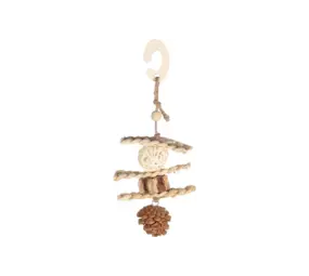 Flamingo Knaagdierspeelgoed Sahra met Bal