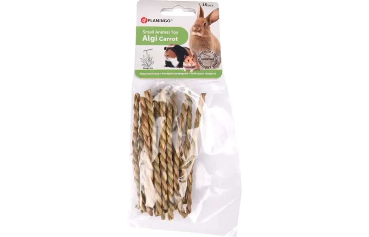 Flamingo Knaagdier en Konijnen Speelgoed Algi Touw