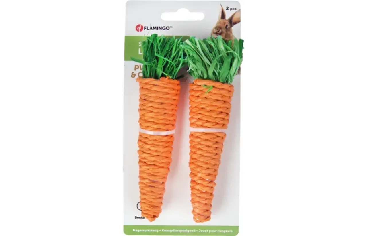Flamingo Knaagdier en Konijnen Speelgoed Legou wortel