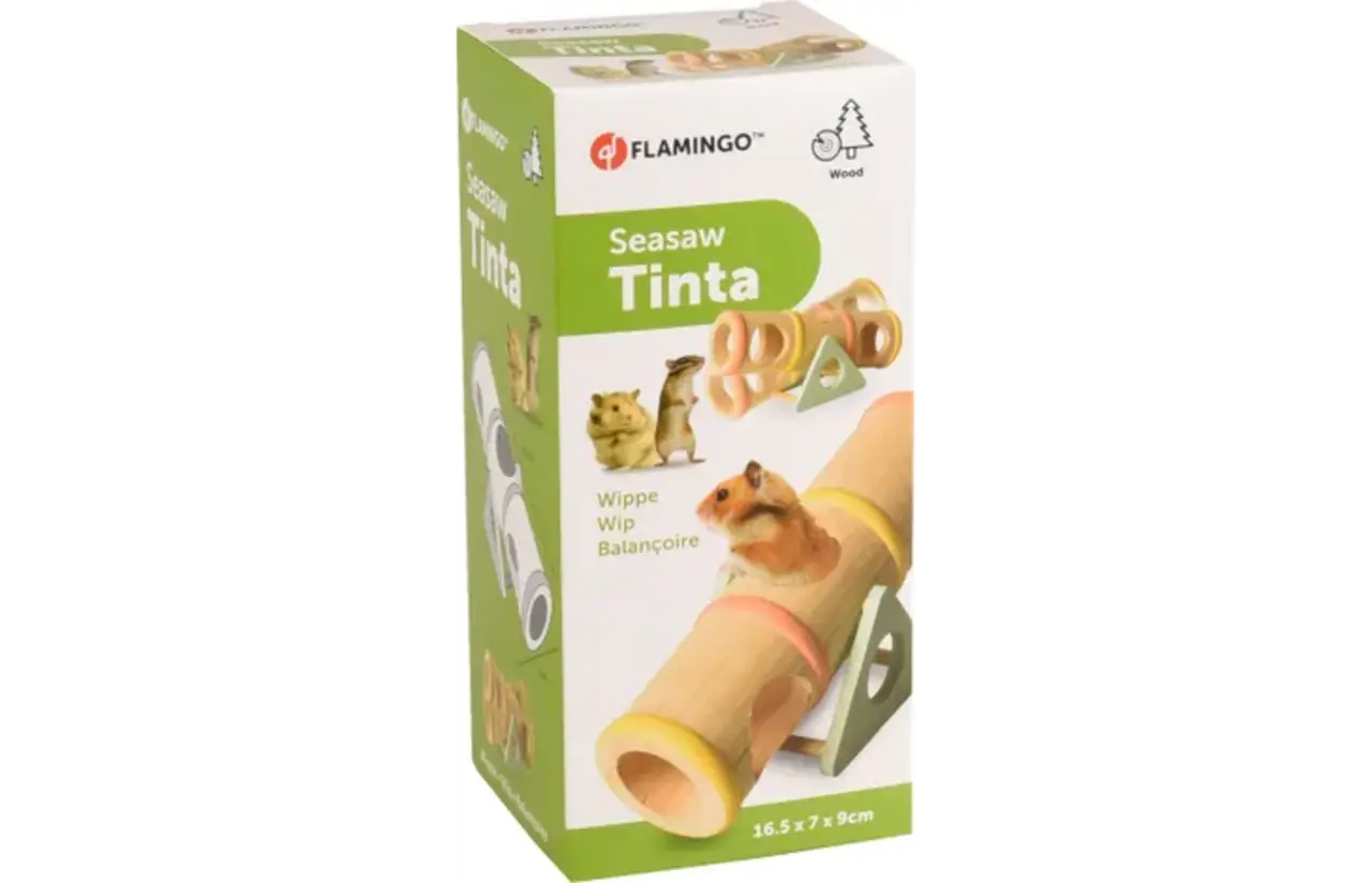 Flamingo Knaagdierspeelgoed Tinta Buis Wip