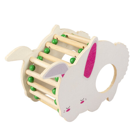 Duvo+ Knaagdieren Houten Speelhuis Hangoorkonijn