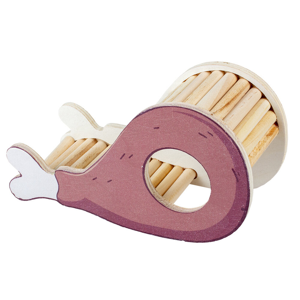 Duvo+ Knaagdieren Houten Speelhuis Drumstick