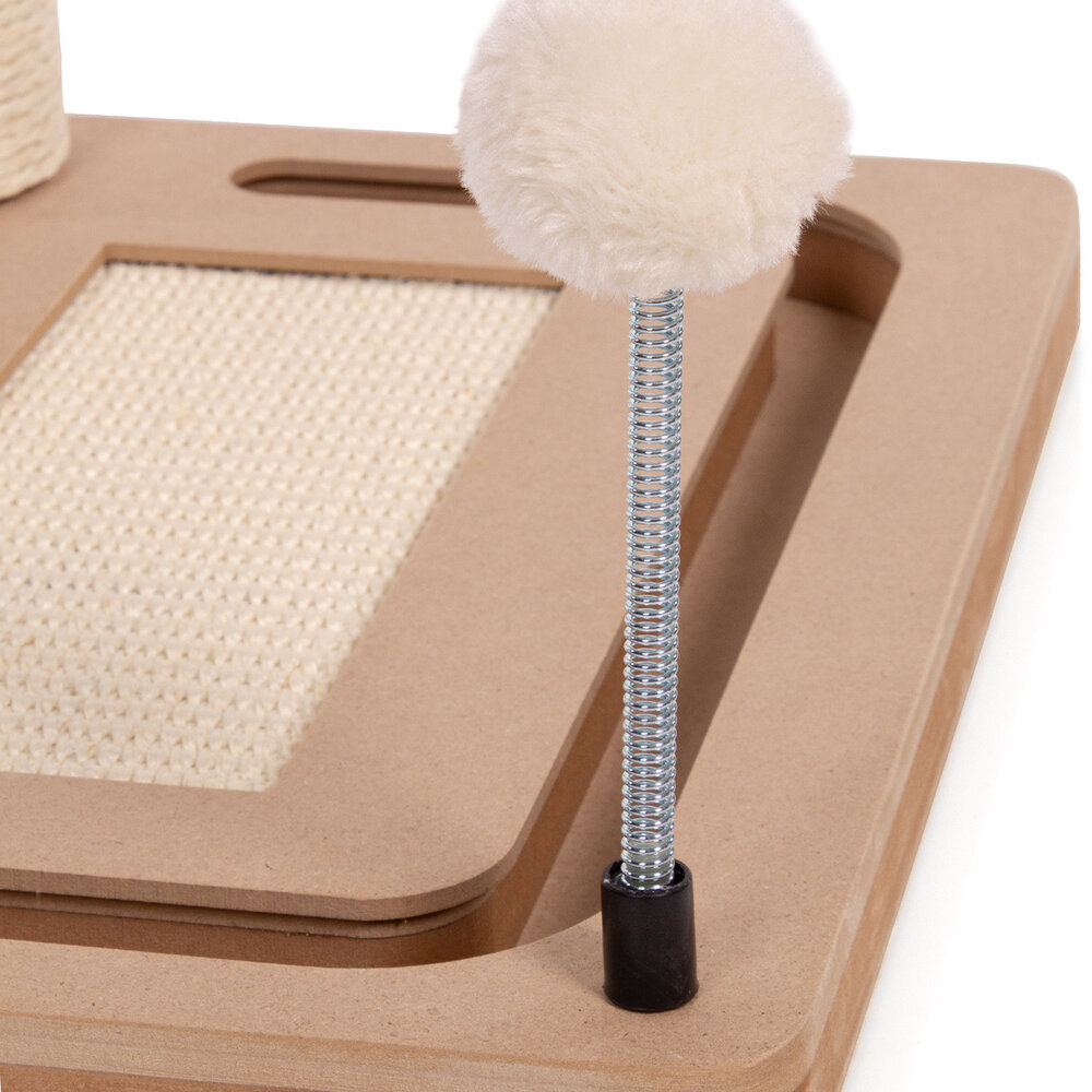 CanadianCat Company Playtop Krabstam met Speeltjes CanadianCat Company Playtop Krabstam met Speeltjes