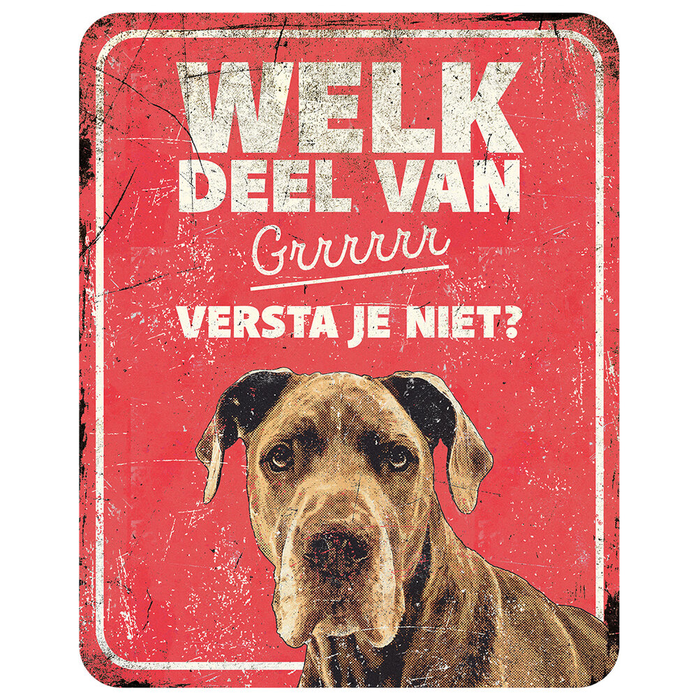 D&D Waakbord Deense Dog
