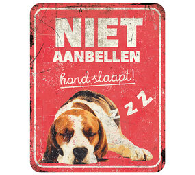 D&D Waakbord Beagle rood D&D Waakbord Beagle rood