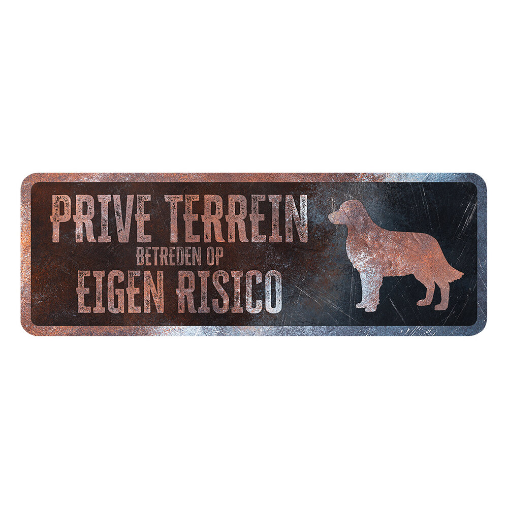 D&D Waakbord Golden Retriever zwart D&D Waakbord Golden Retriever zwart